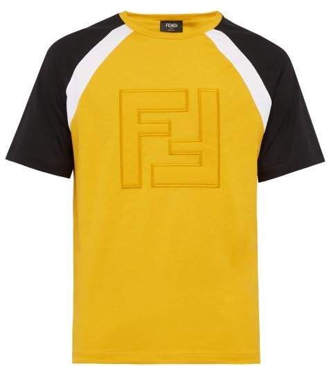 fendi multi color tshirt ff|Multicolor .